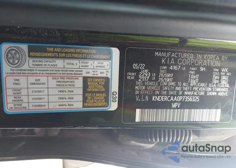 2023 Kia Seltos Ex from USA, damaged, VIN KNDERCAA0P7356325